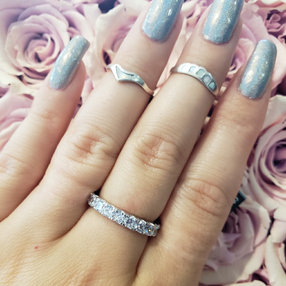 Swarovski crystal ring